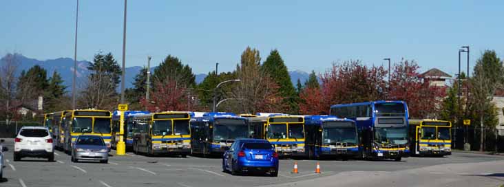 Coast Mountain Bus Alexander Dennis Enviro500MMC 19402. Orions 9254 & 9228 and NovaBus 18451